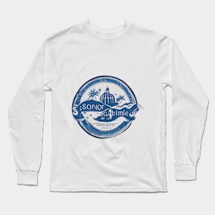 Tropical Paradise Seal Design T-Shirt No. 849 Long Sleeve T-Shirt